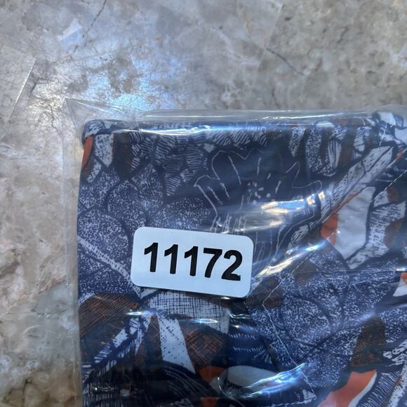 Maison Kitsune Shirt Mens 36 XS Blue Floral Hawaiian Camp Loop Collar Cotton - Picture 6 of 7